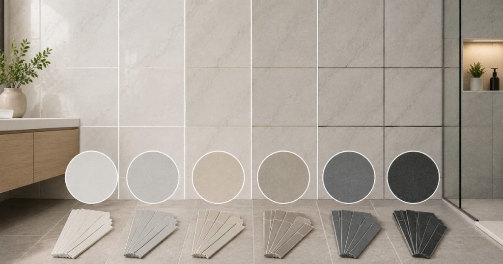 Bathroom Grout Colour Guide for Choosing the Perfect Tile Finish